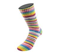 LANA GROSSA Meilenweit Granita | Sockenklassiker, bedruckt und waschmaschinenfest | Handstrickgarn aus 80% Schurwolle & 20% Polyamid | 100g Wolle zum Stricken & Häkeln | 420m Garn FB 1807
