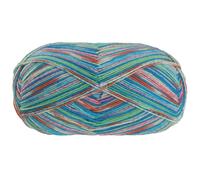 LANA GROSSA Meilenweit Piccata | Sockenklassiker, bedruckt und waschmaschinenfest | Handstrickgarn aus 75% Schurwolle & 25% Polyamid | 100g Wolle zum Stricken & Häkeln | 420m Garn FB 4807