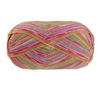 LANA GROSSA Meilenweit Piccata | Sockenklassiker, bedruckt und waschmaschinenfest | Handstrickgarn aus 75% Schurwolle & 25% Polyamid | 100g Wolle zum Stricken & Häkeln | 420m Garn FB 4806