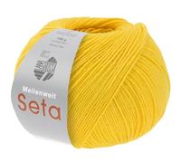 LANA GROSSA Meilenweit Seta Lampone | Sockengarn mit Seidenanteil, waschmaschinenfest | Handstrickgarn 55% Schurwolle (Merino), Polyamid, & Seide | 100g 400m Wolle zum Stricken & Häkeln FB48