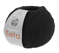 LANA GROSSA Meilenweit Seta | Sockengarn mit Seidenanteil, waschmaschinenfest | Handstrickgarn 55% Schurwolle (Merino), Polyamid, & Seide | 100g Wolle zum Stricken & Häkeln | 400m Garn FB16