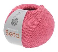Lana Grossa Meilenweit 100 SETA Garn 44 Lily Rosa