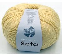 LANA GROSSA Meilenweit Seta | Sockengarn mit Seidenanteil, waschmaschinenfest | Handstrickgarn 55% Schurwolle (Merino), Polyamid, & Seide | 100g Wolle zum Stricken & Häkeln | 400m Garn FB 58