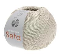 Lana Grossa - Meilenweit 100 Seta - Fb. 4 grège 100 g