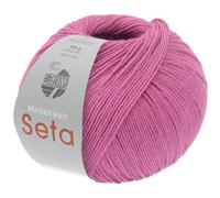 LANA GROSSA Meilenweit Seta | Sockengarn mit Seidenanteil, waschmaschinenfest | Handstrickgarn 55% Schurwolle (Merino), Polyamid, & Seide | 100g Wolle zum Stricken & Häkeln | 400m Garn FB39