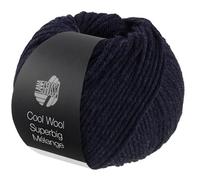 LANA GROSSA Meilenweit Superbig Melange | Extrafeine Merinowolle, waschmaschinenfest und filzfrei | Handstrickgarn aus 100% Schurwolle (extrafine) | 50g Wolle zum Stricken & Häkeln | 80m Garn FB 209