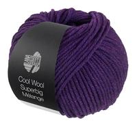 LANA GROSSA Meilenweit Superbig Melange | Extrafeine Merinowolle, waschmaschinenfest und filzfrei | Handstrickgarn aus 100% Schurwolle (extrafine) | 50g Wolle zum Stricken & Häkeln | 80m Garn FB 204