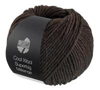 LANA GROSSA Meilenweit Superbig Melange | Extrafeine Merinowolle, waschmaschinenfest und filzfrei | Handstrickgarn aus 100% Schurwolle (extrafine) | 50g Wolle zum Stricken & Häkeln | 80m Garn FB 219