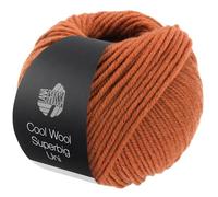 Lana Grossa Garn Cool Wool Superbig Uni - extrafeine Merinowolle, waschmaschinenfest - Karamell 40