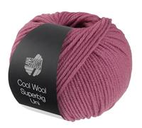 Lana Grossa COOL WOOL SUPERBIG UNI 50 g, Farbe:003 - Erika