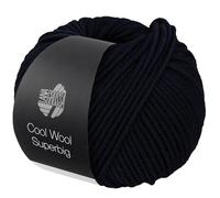 LANA GROSSA Meilenweit Superbig | Pure extrafeine Merinowolle, waschmaschinenfest und filzfrei | Handstrickgarn aus 100% Schurwolle (extrafine) | 50g Wolle zum Stricken% Häkeln | 80m Garn FB 44