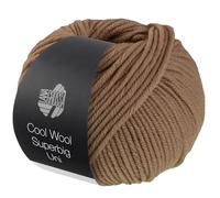 LANA GROSSA Meilenweit Superbig | Pure extrafeine Merinowolle, waschmaschinenfest und filzfrei | Handstrickgarn aus 100% Schurwolle (extrafine) | 50g Wolle zum Stricken% Häkeln | 80m Garn FB 38