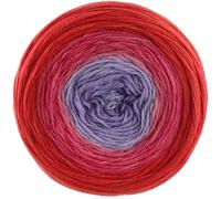 LANA GROSSA Merino Lace Aquarell | Extrafeine Merinowolle in Lace-Garnstärke im Farbverlauf bedruckt | Handstrickgarn aus 100% Schurwolle (Merino) | 100g Wolle zum Stricken & Häkeln | 800m Garn FB4