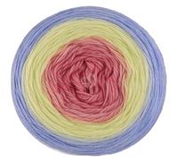 LANA GROSSA Merino Lace Aquarell | Extrafeine Merinowolle in Lace-Garnstärke im Farbverlauf bedruckt | Handstrickgarn aus 100% Schurwolle (Merino) | 100g Wolle zum Stricken & Häkeln | 800m Garn FB14