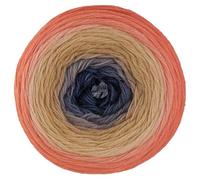 LANA GROSSA Merino Lace Aquarell | Extrafeine Merinowolle in Lace-Garnstärke im Farbverlauf bedruckt | Handstrickgarn aus 100% Schurwolle (Merino) | 100g Wolle zum Stricken & Häkeln | 800m Garn FB18