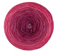 LANA GROSSA Merino Lace Aquarell | Extrafeine Merinowolle in Lace-Garnstärke im Farbverlauf bedruckt | Handstrickgarn aus 100% Schurwolle (Merino) | 100g Wolle zum Stricken & Häkeln | 800m Garn FB408
