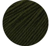 LANA GROSSA Merino Soft | Strapazierfähiges Mischgarn mit Merino-Wolle, waschmaschinenfest | Handstrickgarn aus 50% Schurwolle & 50% Acryl | 50g Wolle zum Stricken & Häkeln | 125m GarnFB 16