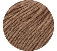 LANA GROSSA Merino Soft | Strapazierfähiges Mischgarn mit Merino-Wolle, waschmaschinenfest | Handstrickgarn aus 50% Schurwolle & 50% Acryl | 50g Wolle zum Stricken & Häkeln | 125m GarnFB 18