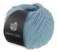 LANA GROSSA Merino Soft | Strapazierfähiges Mischgarn mit Merino-Wolle, waschmaschinenfest | Handstrickgarn aus 50% Schurwolle & 50% Acryl | 50g Wolle zum Stricken & Häkeln | 125m GarnFB 8