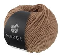 LANA GROSSA Merino Soft | Strapazierfähiges Mischgarn mit Merino-Wolle, waschmaschinenfest | Handstrickgarn aus 50% Schurwolle & 50% Acryl | 50g Wolle zum Stricken & Häkeln | 125m GarnFB 18