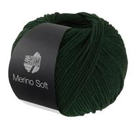 LANA GROSSA Merino Soft | Strapazierfähiges Mischgarn mit Merino-Wolle, waschmaschinenfest | Handstrickgarn aus 50% Schurwolle & 50% Acryl | 50g Wolle zum Stricken & Häkeln | 125m GarnFB 15