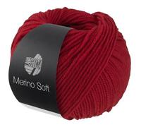 LANA GROSSA Merino Soft | Strapazierfähiges Mischgarn mit Merino-Wolle, waschmaschinenfest | Handstrickgarn aus 50% Schurwolle & 50% Acryl | 50g Wolle zum Stricken & Häkeln | 125m GarnFB 12