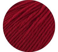 LANA GROSSA Merino Soft | Strapazierfähiges Mischgarn mit Merino-Wolle, waschmaschinenfest | Handstrickgarn aus 50% Schurwolle & 50% Acryl | 50g Wolle zum Stricken & Häkeln | 125m GarnFB 12