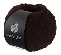 LANA GROSSA Merino Soft | Strapazierfähiges Mischgarn mit Merino-Wolle, waschmaschinenfest | Handstrickgarn aus 50% Schurwolle & 50% Acryl | 50g Wolle zum Stricken & Häkeln | 125m GarnFB 19