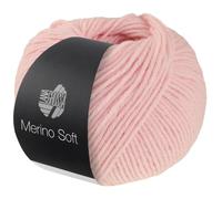 LANA GROSSA Merino Soft | Strapazierfähiges Mischgarn mit Merino-Wolle, waschmaschinenfest | Handstrickgarn aus 50% Schurwolle & 50% Acryl | 50g Wolle zum Stricken & Häkeln | 125m GarnFB 3