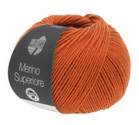 LANA GROSSA Merino Superiore | Pure, extrafeine Merinowolle waschmaschinenfest und filzfrei | Handstrickgarn aus 100% Schurwolle (Merino extrafein) | 50g Wolle zum Stricken & Häkeln | 180m Garn FB41