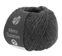 LANA GROSSA Merino Superiore | Pure, extrafeine Merinowolle waschmaschinenfest und filzfrei | Handstrickgarn aus 100% Schurwolle (Merino extrafein) | 50g Wolle zum Stricken & Häkeln | 180m Garn FB6