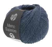 LANA GROSSA Merino Superiore | Pure, extrafeine Merinowolle waschmaschinenfest und filzfrei | Handstrickgarn aus 100% Schurwolle (Merino extrafein) | 50g Wolle zum Stricken & Häkeln | 180m Garn FB22
