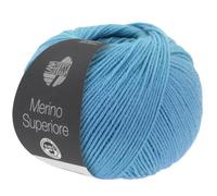 LANA GROSSA Merino Superiore | Pure, extrafeine Merinowolle waschmaschinenfest und filzfrei | Handstrickgarn aus 100% Schurwolle (Merino extrafein) | 50g Wolle zum Stricken & Häkeln | 180m Garn FB 47