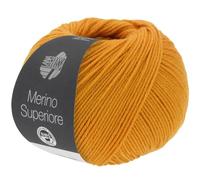 LANA GROSSA Merino Superiore | Pure, extrafeine Merinowolle waschmaschinenfest und filzfrei | Handstrickgarn aus 100% Schurwolle (Merino extrafein) | 50g Wolle zum Stricken & Häkeln | 180m Garn FB40