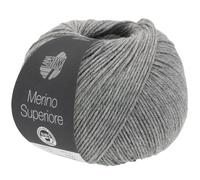 LANA GROSSA Merino Superiore | Pure, extrafeine Merinowolle waschmaschinenfest und filzfrei | Handstrickgarn aus 100% Schurwolle (Merino extrafein) | 50g Wolle zum Stricken & Häkeln | 180m Garn FB5