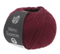 LANA GROSSA Merino Superiore | Pure, extrafeine Merinowolle waschmaschinenfest und filzfrei | Handstrickgarn aus 100% Schurwolle (Merino extrafein) | 50g Wolle zum Stricken & Häkeln | 180m Garn FB28