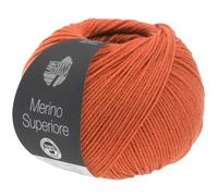 LANA GROSSA Merino Superiore | Pure, extrafeine Merinowolle waschmaschinenfest und filzfrei | Handstrickgarn aus 100% Schurwolle (Merino extrafein) | 50g Wolle zum Stricken & Häkeln | 180m Garn FB11