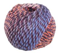 LANA GROSSA Merino Twister | 3-fach verzwirntes Dochtgarn aus Merino superwash & Acryl (Premium anti-pilling) | Bedruckter Farbverlauf im Einzelfaden | 100g Wolle, Stricken & Häkeln | 80m Garn FB11