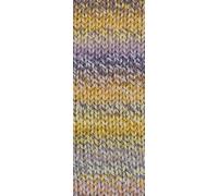 LANA GROSSA Merino Twister | 3-fach verzwirntes Dochtgarn aus Merino superwash & Acryl (Premium anti-pilling) | Bedruckter Farbverlauf im Einzelfaden | 100g Wolle, Stricken & Häkeln | 80m Garn FB4