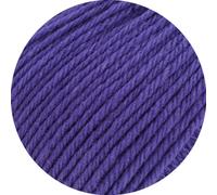 LANA GROSSA Merino Uno | Klassische Merinowolle mit Superwash-Ausrüstung | Handstrickgarn aus 100% Schurwolle (Merino) | 50g Wolle zum Stricken & Häkeln | 125m Garn Violett - 86