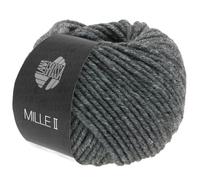 Lana Grossa Mille II 016 Anthrazit meliert 50g