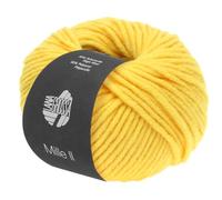 LANA GROSSA Mille II | Strapazierfähiges Mischgarn mit Merinowolle, waschmaschinenfest | Handstrickgarn aus 50% Schurwolle & 50% Acryl | 50g Wolle zum Stricken & Häkeln | 55m Garn FB60