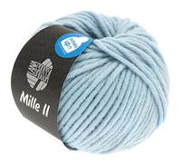 LANA GROSSA Mille II | Strapazierfähiges Mischgarn mit Merinowolle, waschmaschinenfest | Handstrickgarn aus 50% Schurwolle & 50% Acryl | 50g Wolle zum Stricken & Häkeln | 55m Garn FB85