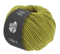 LANA GROSSA Mille II | Strapazierfähiges Mischgarn mit Merinowolle, waschmaschinenfest | Handstrickgarn aus 50% Schurwolle & 50% Acryl | 50g Wolle zum Stricken & Häkeln | 55m Garn FB 173