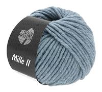 Mille II von Lana Grossa, Rauchblau, aus Schurwolle