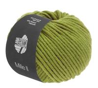 LANA GROSSA Mille II | Strapazierfähiges Mischgarn mit Merinowolle, waschmaschinenfest | Handstrickgarn aus 50% Schurwolle & 50% Acryl | 50g Wolle zum Stricken & Häkeln | 55m Garn FB162
