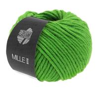 LANA GROSSA Mille II | Strapazierfähiges Mischgarn mit Merinowolle, waschmaschinenfest | Handstrickgarn aus 50% Schurwolle & 50% Acryl | 50g Wolle zum Stricken & Häkeln | 55m Garn FB71