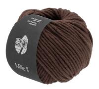 LANA GROSSA Mille II | Strapazierfähiges Mischgarn mit Merinowolle, waschmaschinenfest | Handstrickgarn aus 50% Schurwolle & 50% Acryl | 50g Wolle zum Stricken & Häkeln | 55m Garn FB168