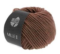 Lana Grossa - Mille II - Fb. 144 schokobraun 50 g