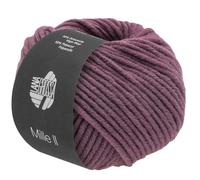 LANA GROSSA Mille II | Strapazierfähiges Mischgarn mit Merinowolle, waschmaschinenfest | Handstrickgarn aus 50% Schurwolle & 50% Acryl | 50g Wolle zum Stricken & Häkeln | 55m Garn FB 170